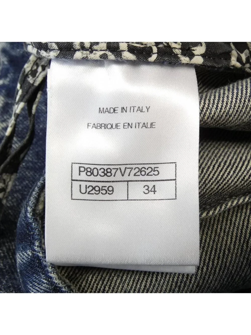 Chanel Jeans Blue